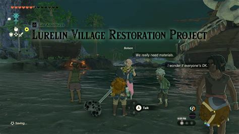 How to complete Lurelin Village Restoration Project in .